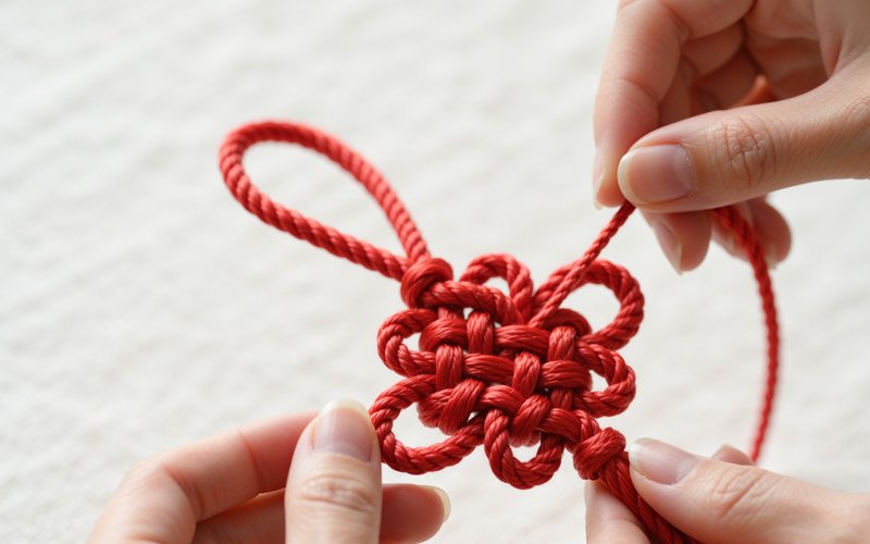 Learning to Tie Knots — Chinese Knots: Decorative Art with Auspicious Meanings