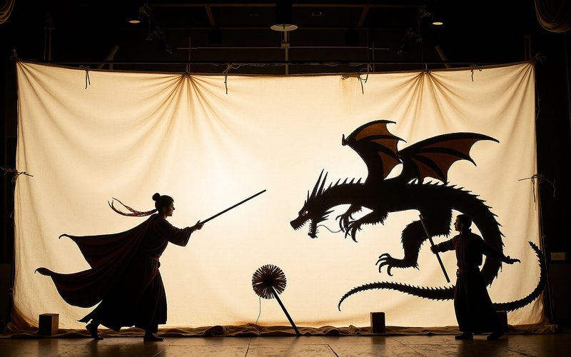 Origins of Shadow Puppetry — Shadow Puppetry: Ancient Chinese Cinema