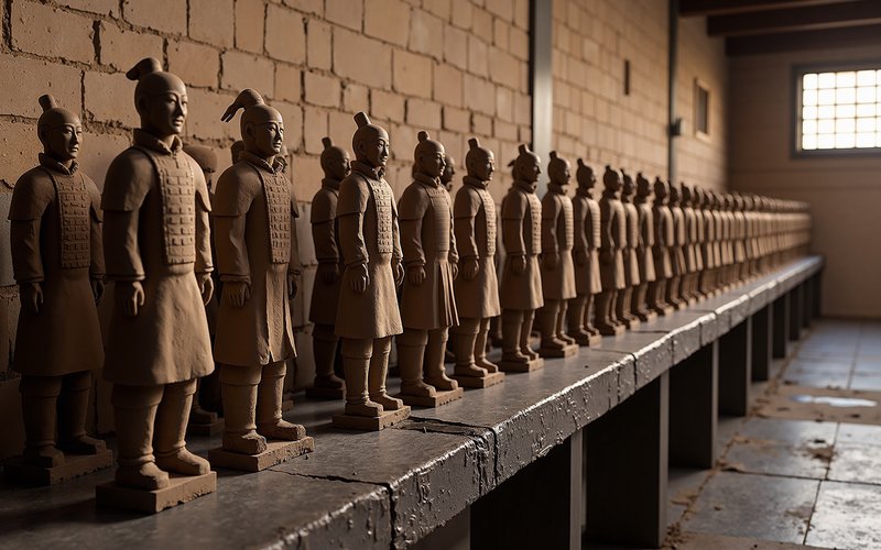 Terracotta Warriors — Chinese Pottery: From Neolithic to Modern Ceramics