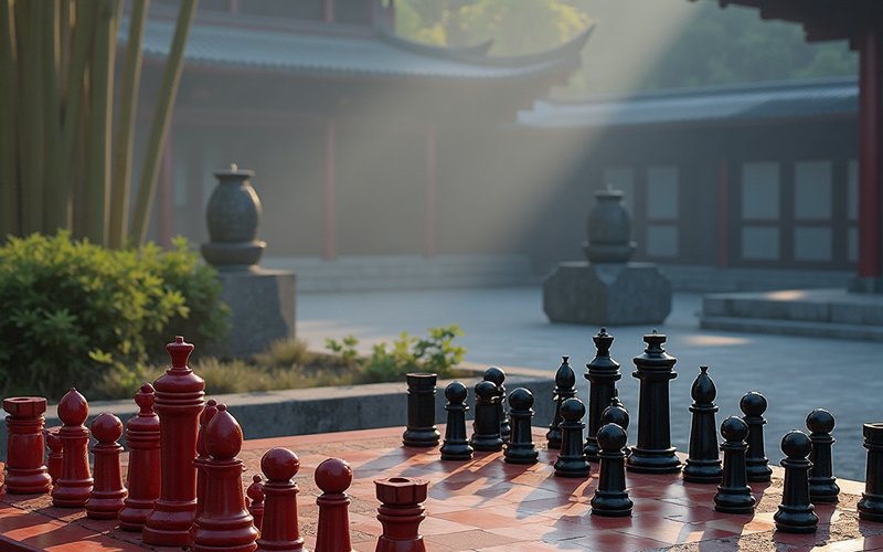 Key Differences from Western Chess — Chinese Chess (Xiangqi): Battle Across the River
