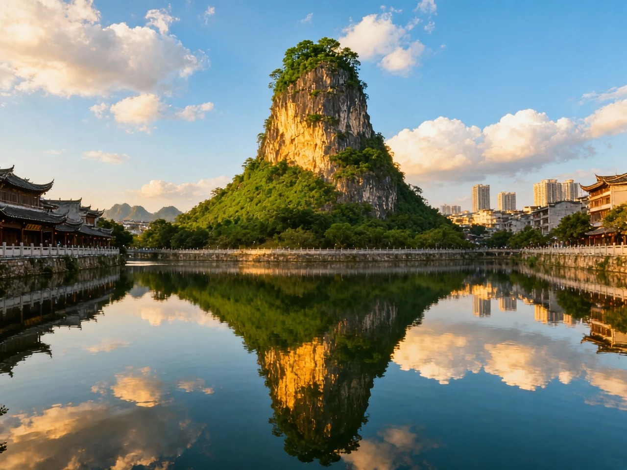 Elephant Trunk Hill & Solitary Beauty Peak